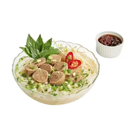 Beef Ball Rice Noodle Soup