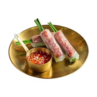 Grilled Pork Patty Salad Rolls