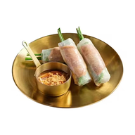 Vegetarian Ham Salad Rolls