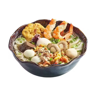 Signature Seafood Egg Noodle Soup