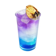 Blue Lychee Soda